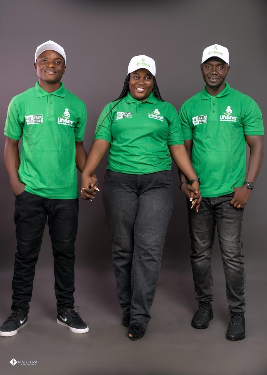 Team standing together